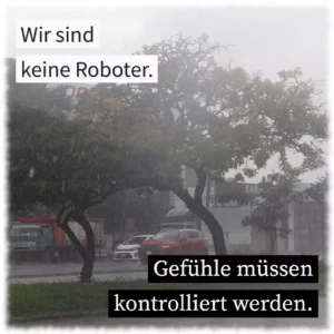 Wir sind keine Roboter