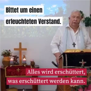 Bittet um einen erleuchteten Verstand