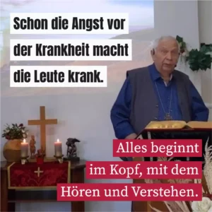 Schon die Angst vor der Krankheit macht die Leute krank