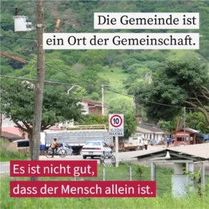 Die Gemeinde ist ein Ort der Gemeinschaft