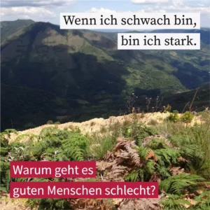 Wenn ich schwach bin, bin ich stark