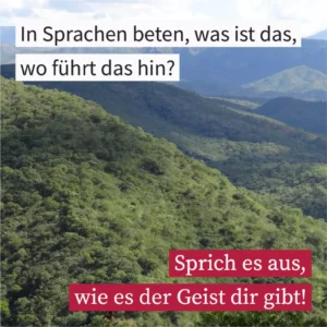 In Sprachen beten, was ist das, wo führt das hin