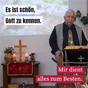 Es ist schön, Gott zu kennen