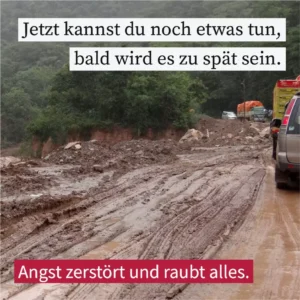 Jetzt kannst du noch etwas tun