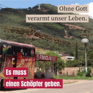 Ohne Gott verarmt unser Leben