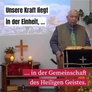 Unsere Kraft liegt in der Einheit