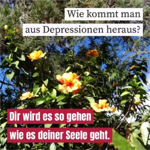 Wie kommt man aus Depressionen heraus