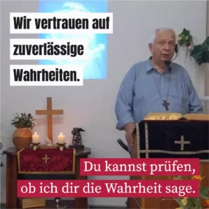 Wir vertrauen auf zuverlässige Wahrheiten